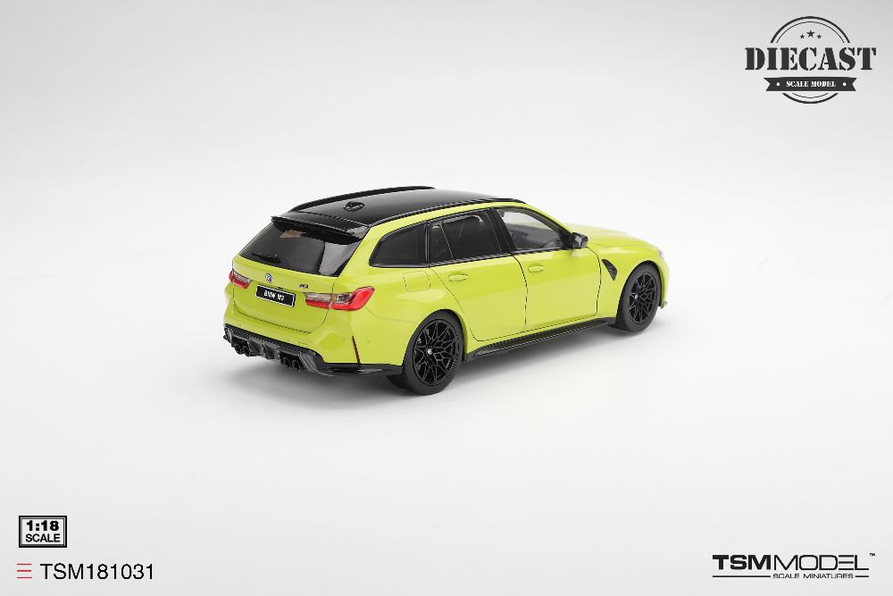 TSM TSM181031 1:18 BMW M3 TOURING (G81) SAO PAULO YELLOW SOLID 2023