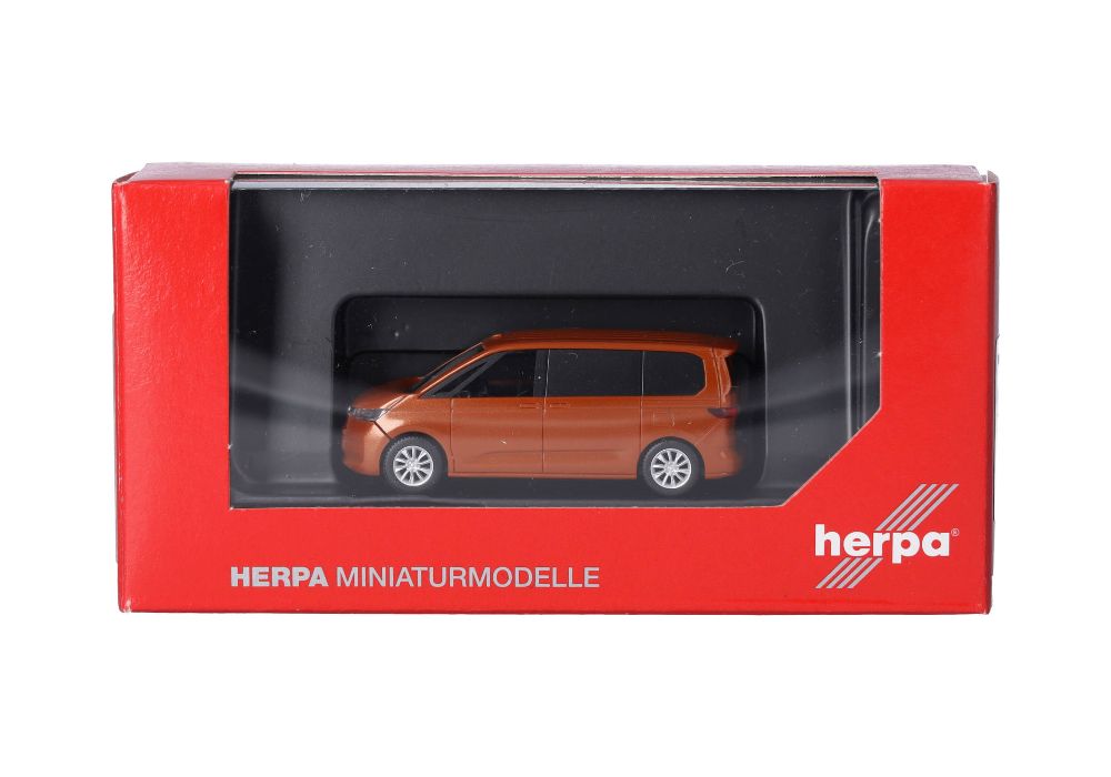Herpa 431156 VW Multivan Energetic Orange Metallic 1:87 Spur H0