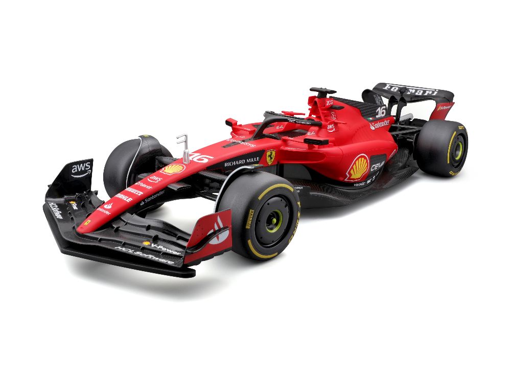 Maisto 82771 Ferrari SF-23 2023 (2,4 GHz) mit Sound #16 Leclerc 1:10