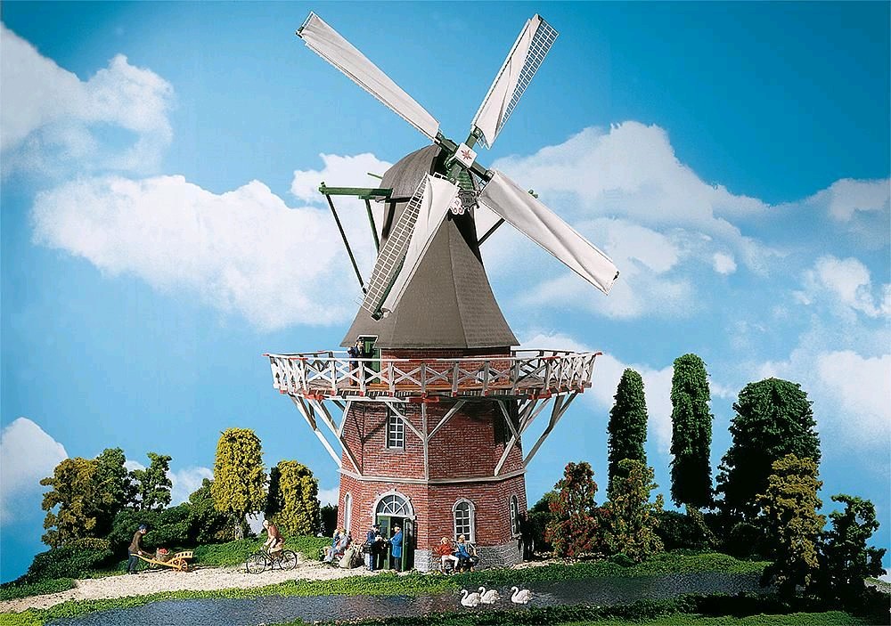 Pola 331701 Große Windmühle 1:22,5 Spur G Bausatz Neu OVP