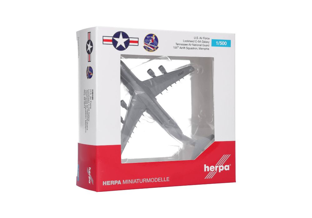 Herpa 539180 U.S. Air Force Lockheed C-5A Galaxy 69-0014 1:500