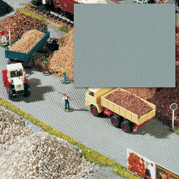 Busch 7088 Kopfsteinflasterplatz Spur H0 1:87