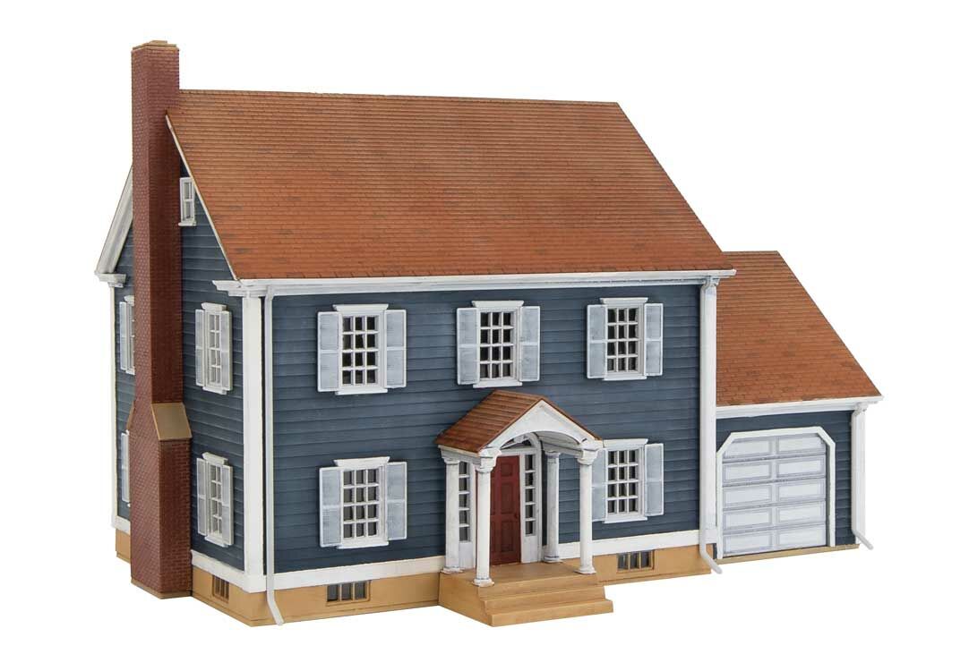 Walthers 933-4153 Kolonial-Haus 1:87 Spur H0 Bausatz Neu OVP