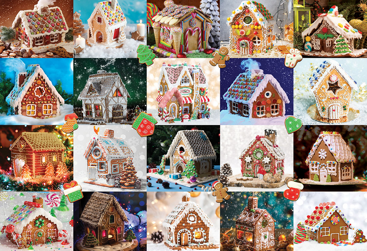 EUROGRAPHICS 8551-5661 Gingerbread House Dose 550 Teile Puzzle