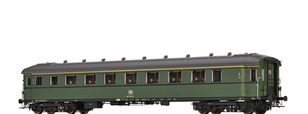 Brawa 46424 Schnellzugwagen A4üe-28/52 DB 1:87 Spur H0 DC Neu