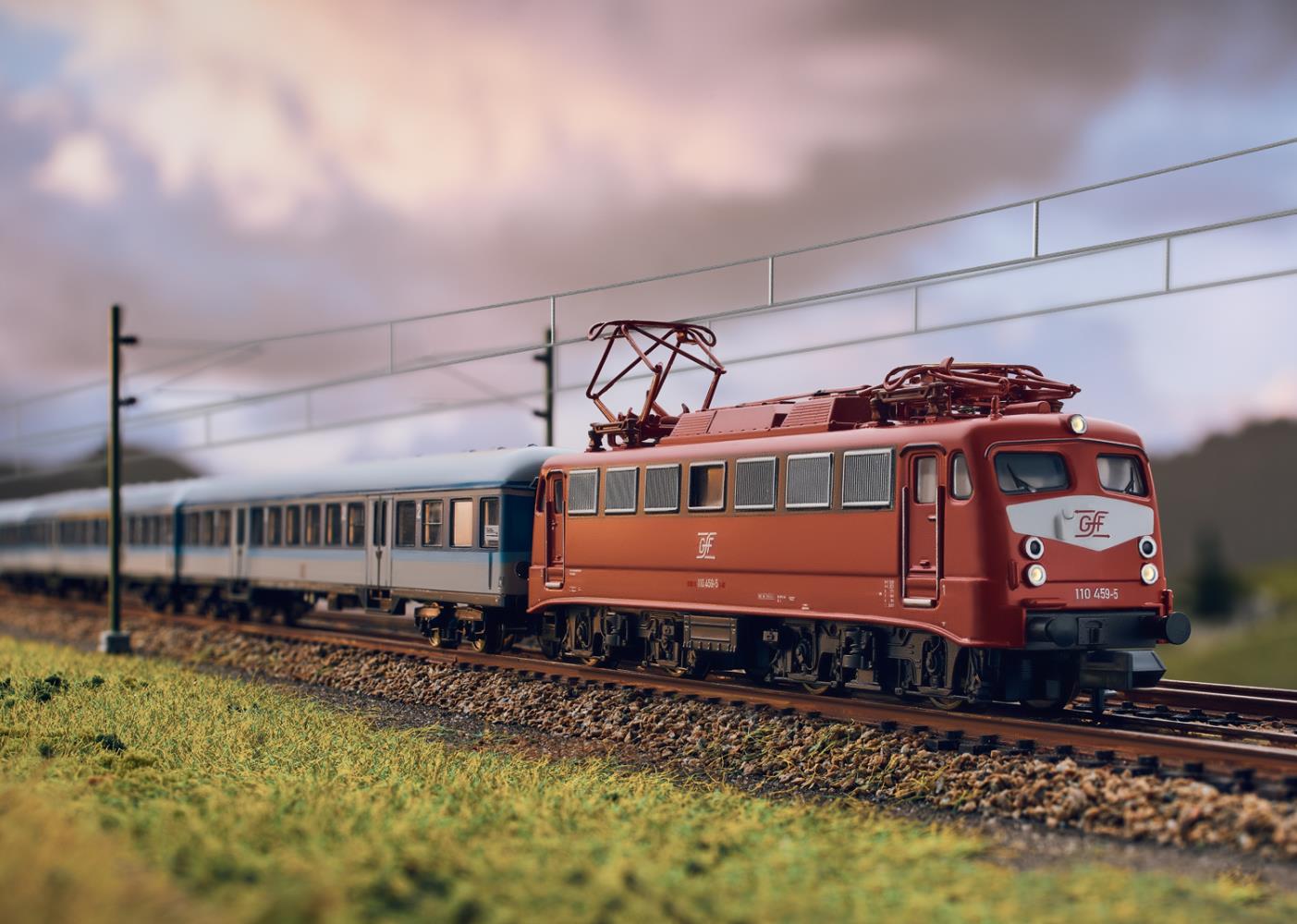 Trix 16267 Elektrolokomotive Baureihe 110.3 1:160 Spur N Neu