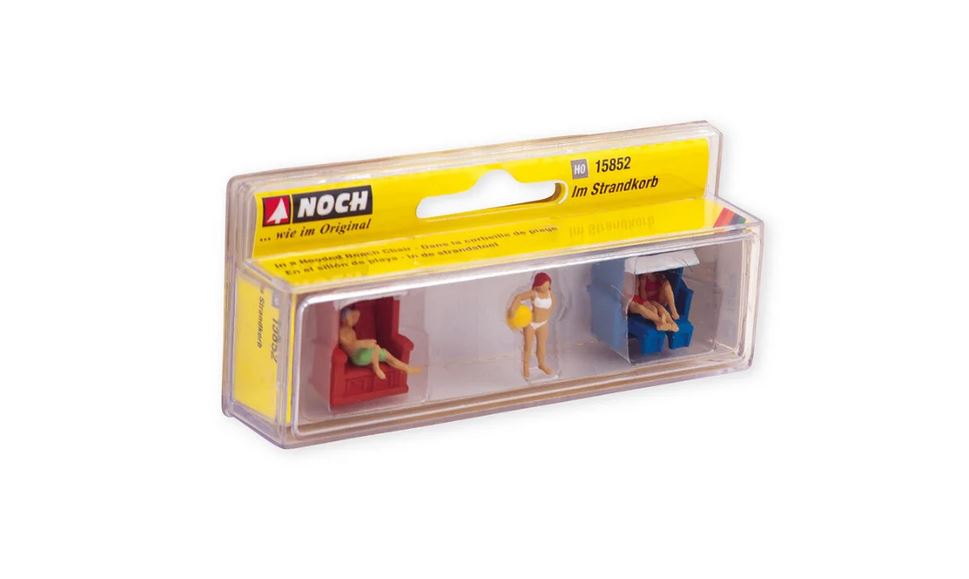 Noch 15852 Im Strandkorb 1:87 Spur H0 Neu OVP Figuren