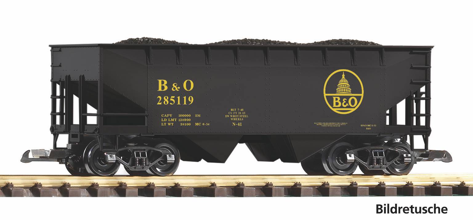 Piko 38988 G-Schüttgutwg. B&O mit Kohleladung