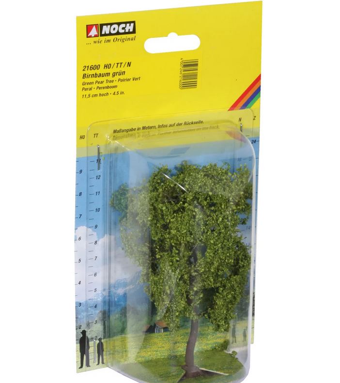 Noch 21600 Birnbaum grün 11,5 cm hoch Spur H0/TT/N NEU OVP