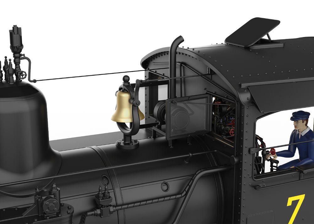 LGB 26702 WSLC RR Dampflok Shay Nr. 7 1:22,5 Spur G NEU OVP