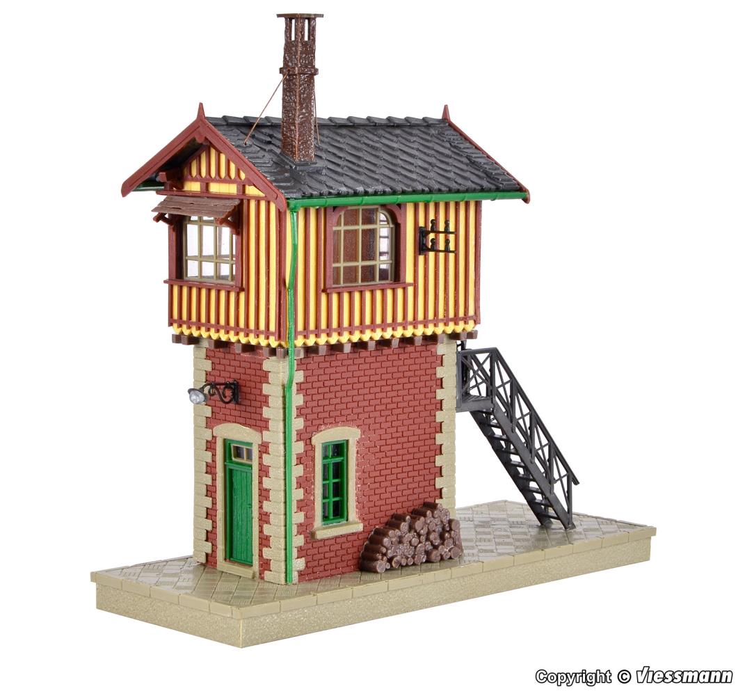 Vollmer 45731 Stellwerk Moosbach 1:87 Spur H0 Bausatz Neu OVP