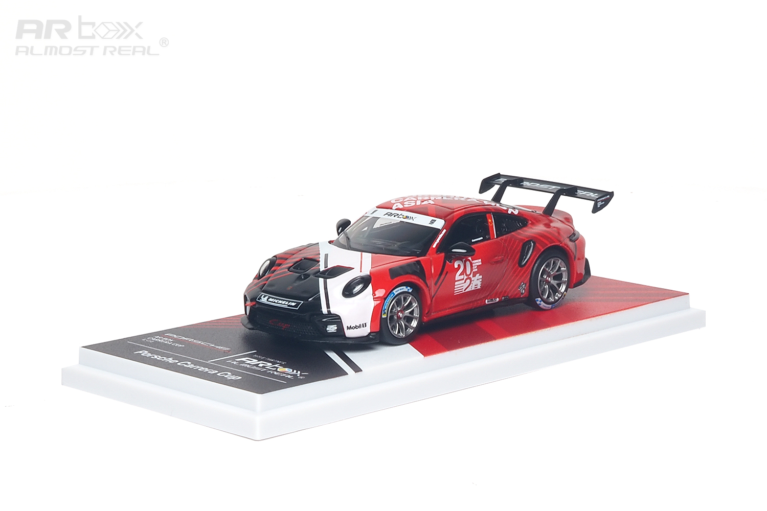 Almost Real 640010001 PORSCHE 911 CUP PORSCHE ARBOX 1:64
