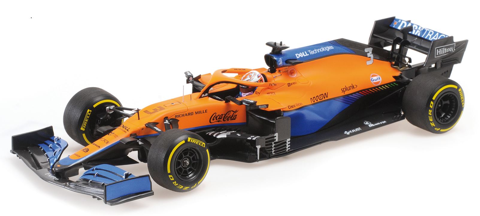 Minichamps 530211803 D. RICCIARDO BAHRAIN GP 2021 L.E. 552 pcs. 1:18