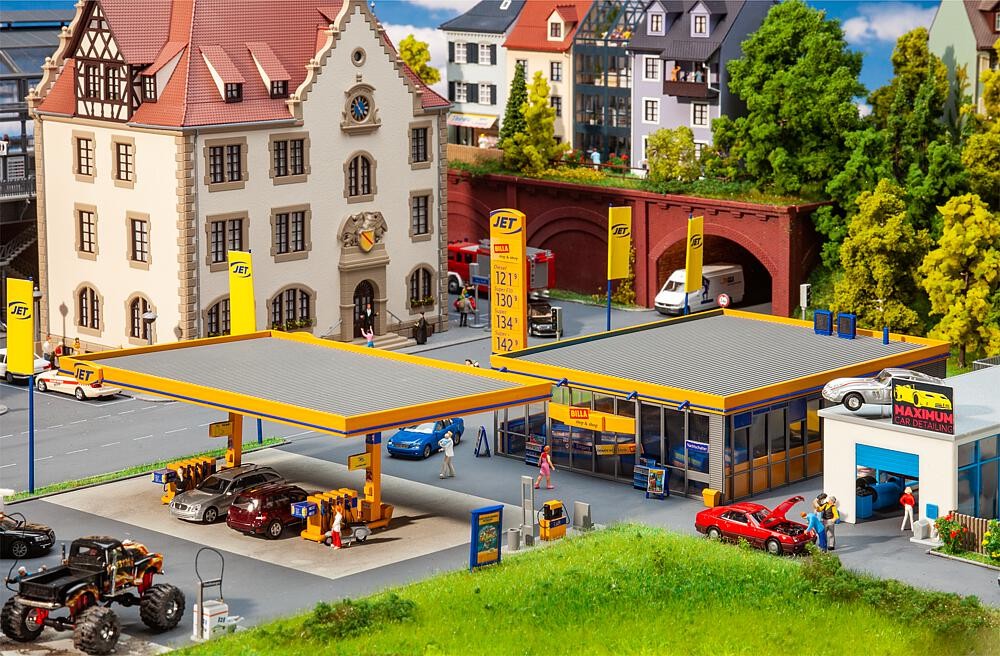Faller 130589 Tankstelle 1:87 Spur H0 Bausatz Neu OVP