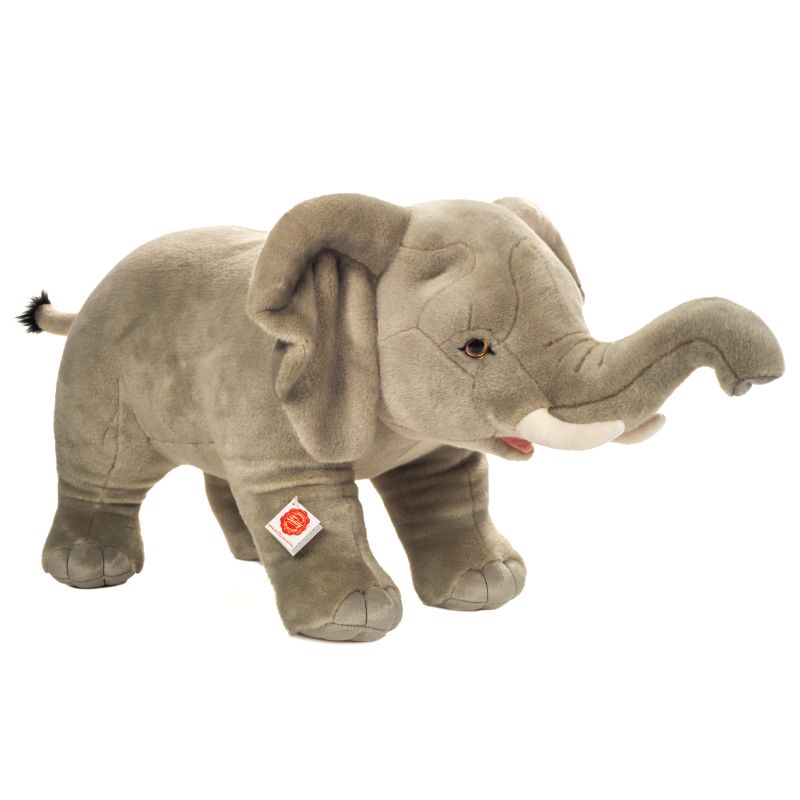 Teddy Hermann 90481 Elefant stehend 60 cm Stoff/Plüsch/Kuscheltier Neu