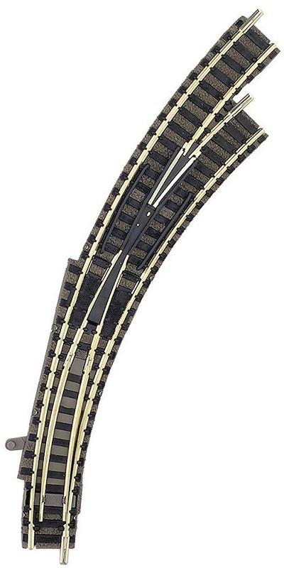 Fleischmann 9175 Bogenweiche rechts für Handbetrieb 1:160 Spur N Neu