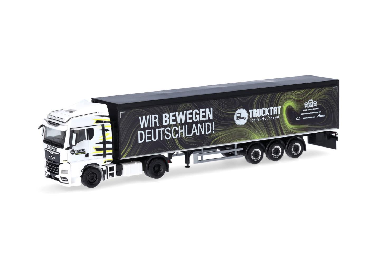 Herpa 317177 MAN TGX GM Schubboden-Sattelzug 1:87 Spur H0 Neu