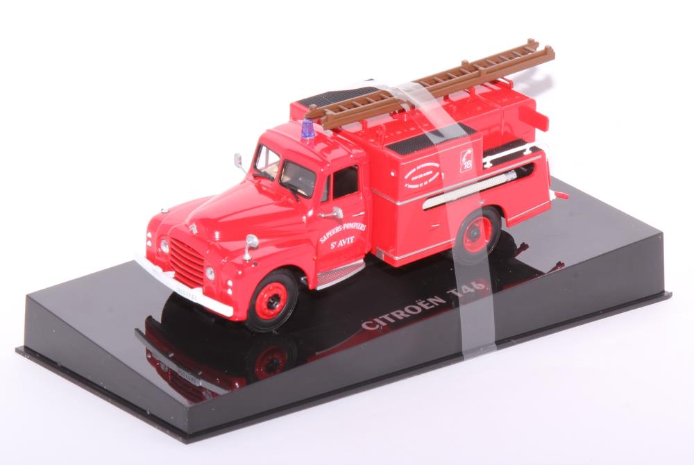 Norev 159988 Citroen T46 1962 Feuerwehrwagen rot 1:43