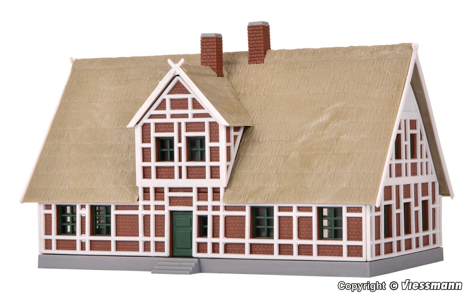 Kibri 37318 Reetdachhaus 1:160 Spur N Bausatz Neu OVP
