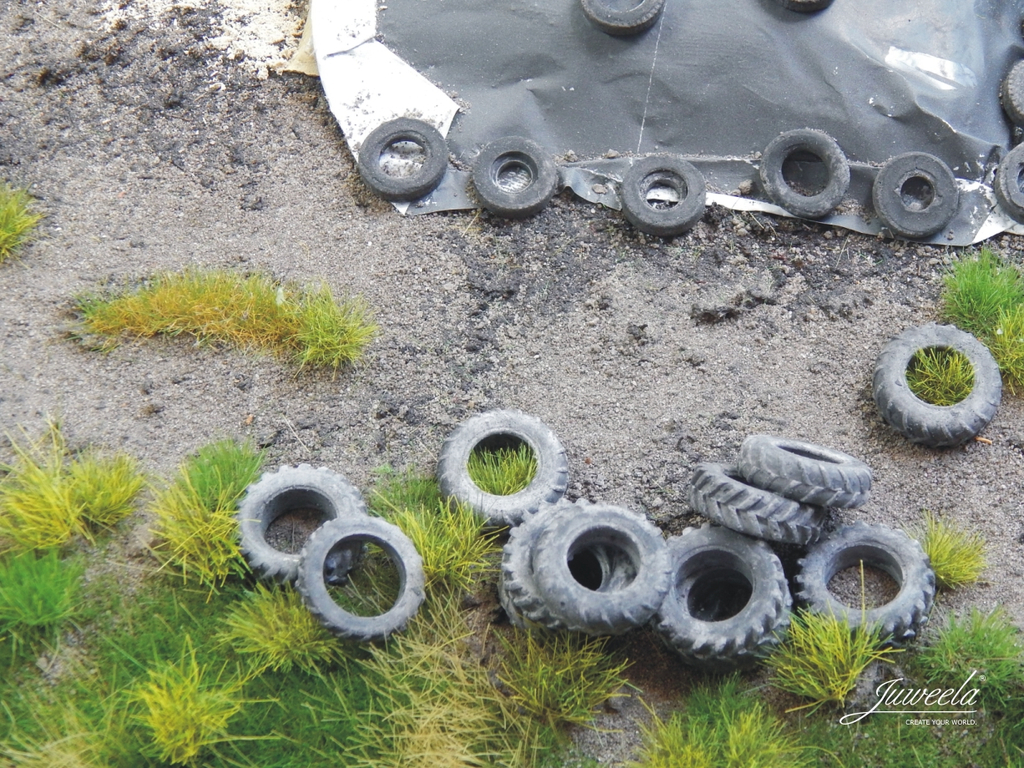 Juweela 28236 Altreifen Traktor Inhalt 20g 1:87 Spur H0 Neu OVP