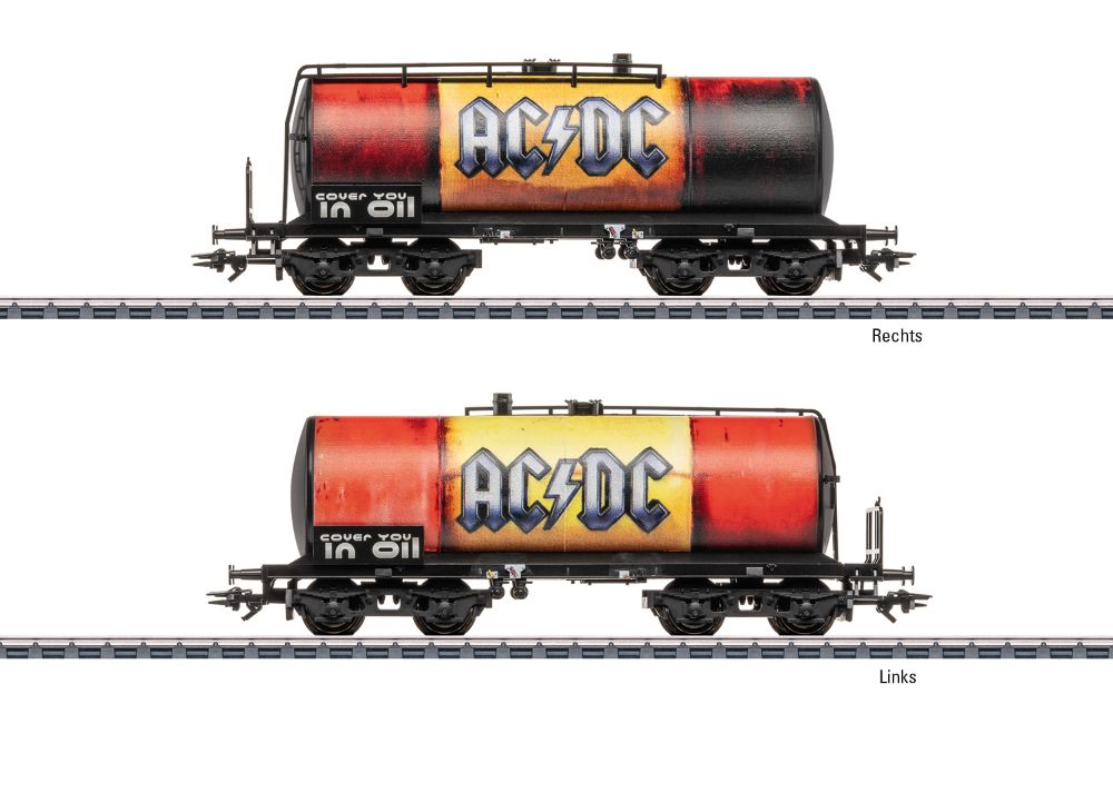 Märklin 46530 Kesselwagen AC/DC Cover you in Oil Spur H0
