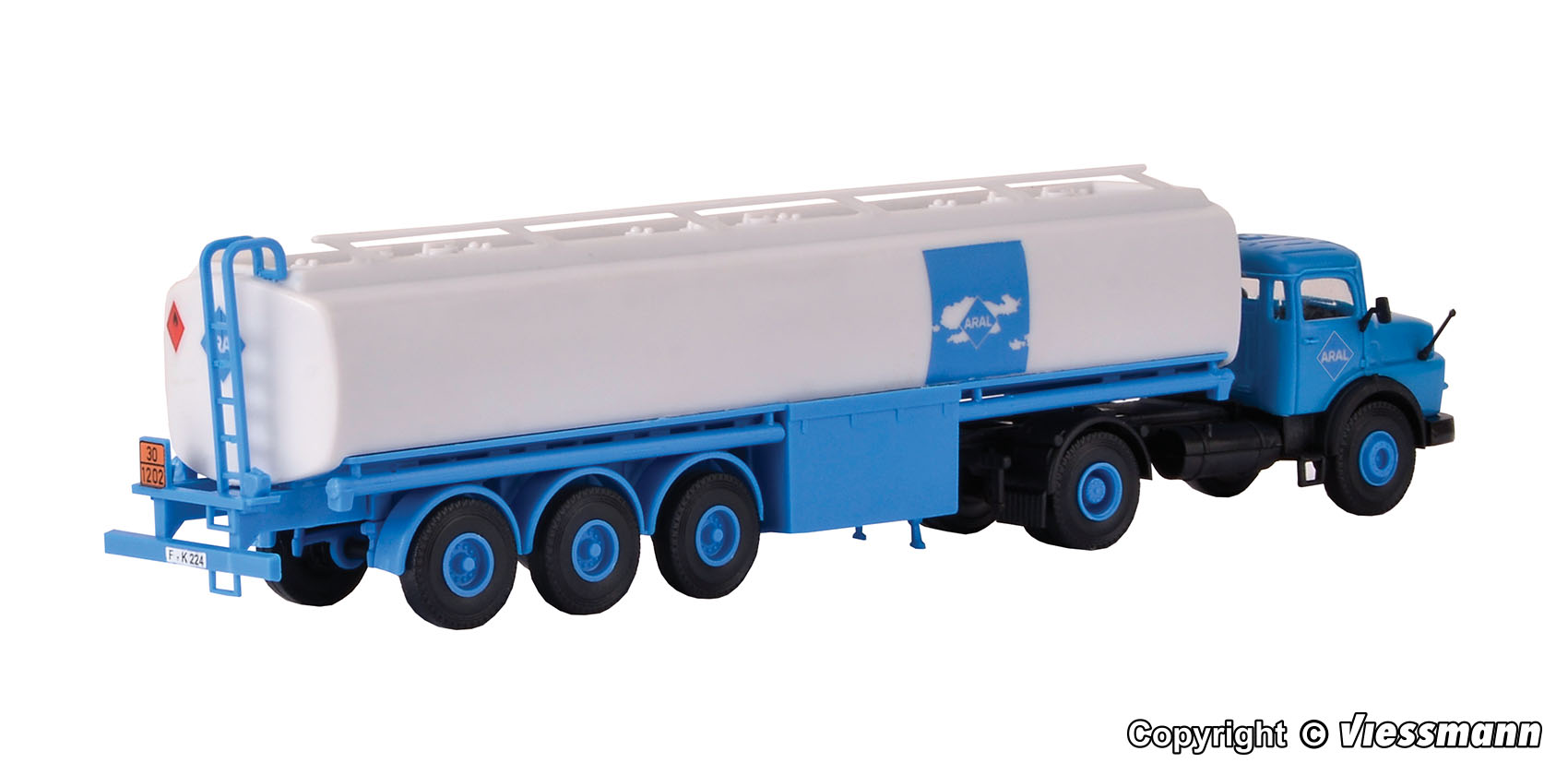 Kibri 14610 MB Rundhauber mit ARAL Tankwagen 1:87 Spur H0 NEU