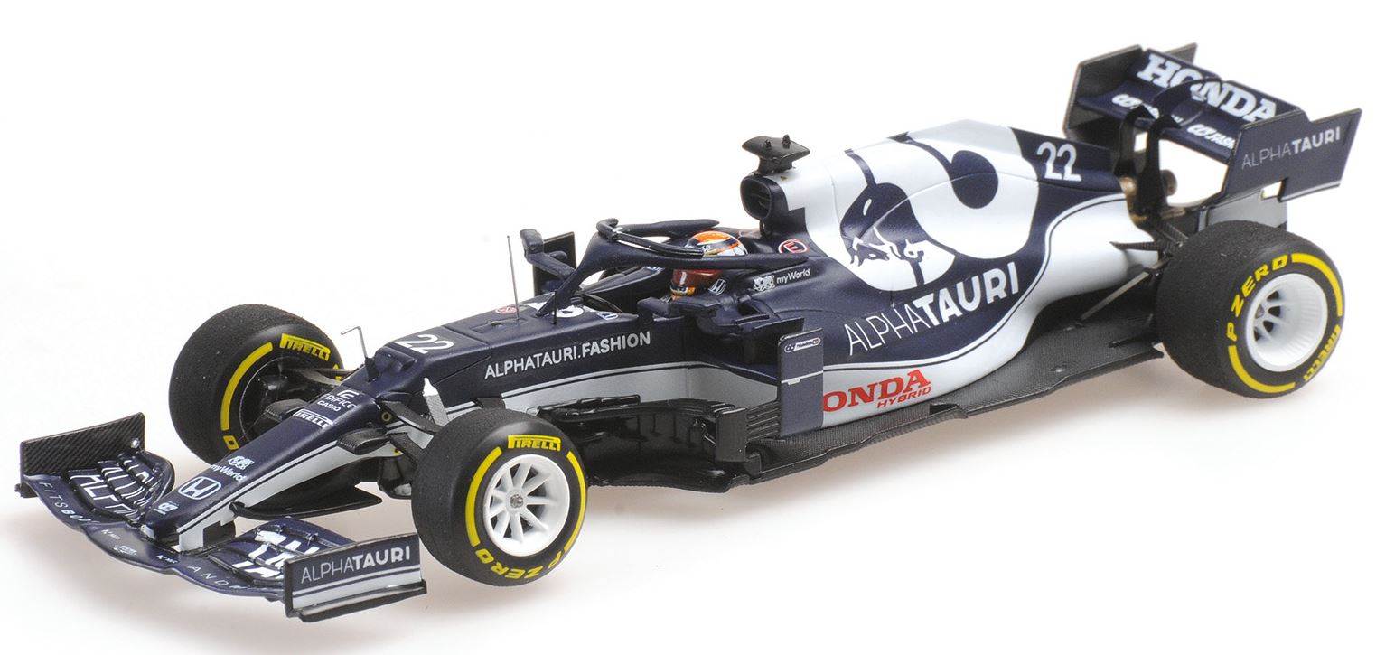 Minichamps 417210122 SCUDERIA ALPHATAURI HONDA AT2 - Y.TSUNODA, 1:43