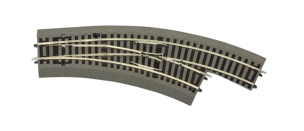 Roco 42561 Bogenweiche rechts BWr2/3 mit Handantrieb Spur H0