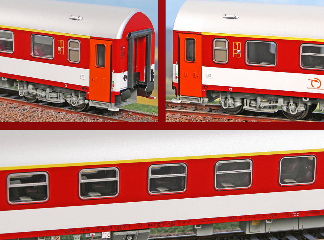 ACME 52967 Pers.Wagen Typ Apeer 1.Kl. ZSSK 1:87 Spur H0 DC