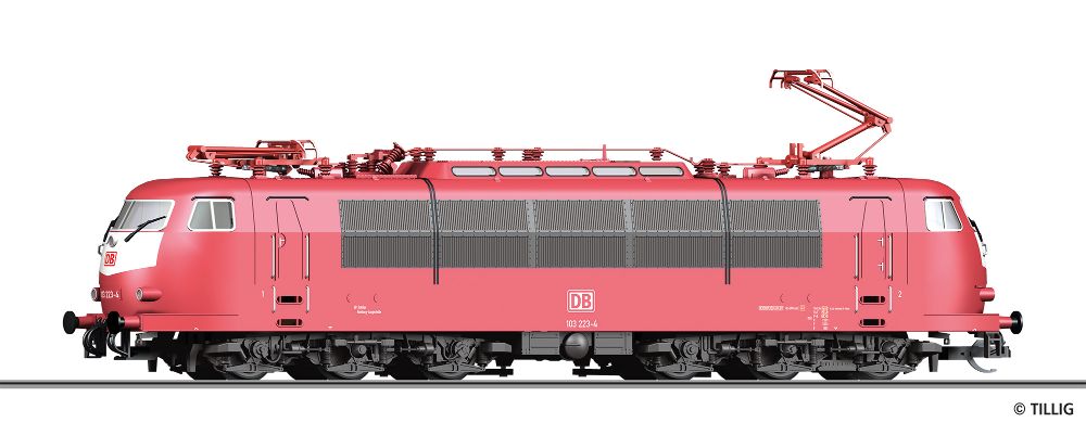 Tillig 02446 Elektrolokomotive BR 103 der DB AG Ep. V Spur TT
