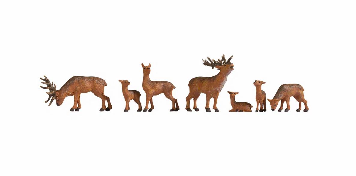 Noch 15732 Hirsche 1:87 Spur H0 Neu OVP Figuren Tiere