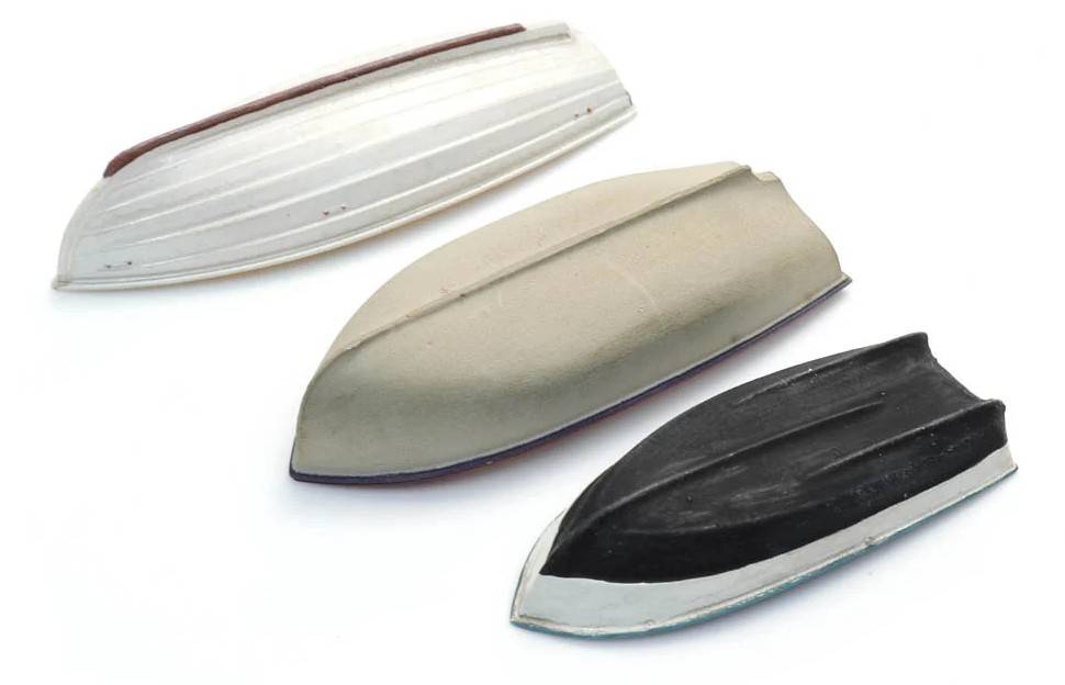 Artitec 50.152 Ruderboote aus Polyester (3x) 1:87 Spur H0 Bausatz