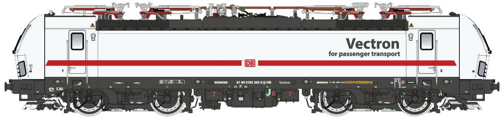 LS Models 16569S E-Lok BR 193 Vectron DBAG, Ep.VI, ICE-L, AC Sound Spur H0