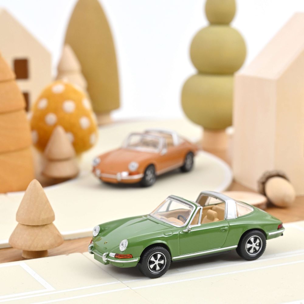 Norev 750059 Porsche 911 Targa 1969 Olive Grün Jet-car 1:43 Spur 0