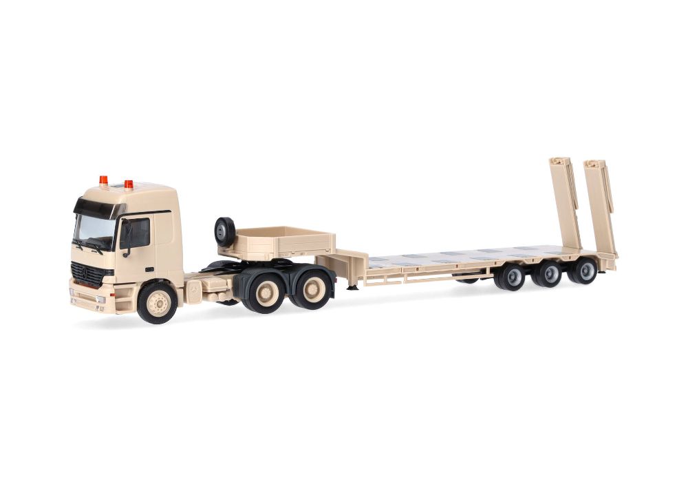 Herpa 747271 MB Actros L (96) MP1 Tieflade-Sattelzug (Belgien) 1:87