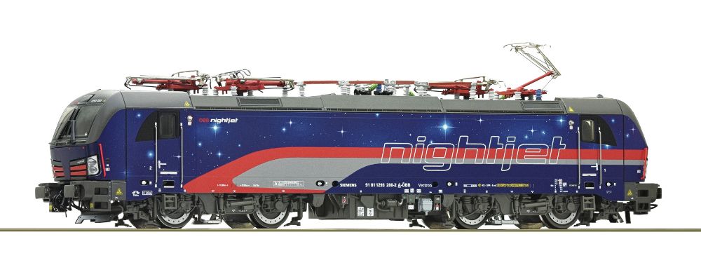 Roco 71976 Elektrolokomotive 1293 200-2 „Nightjet“ ÖBB Spur H0