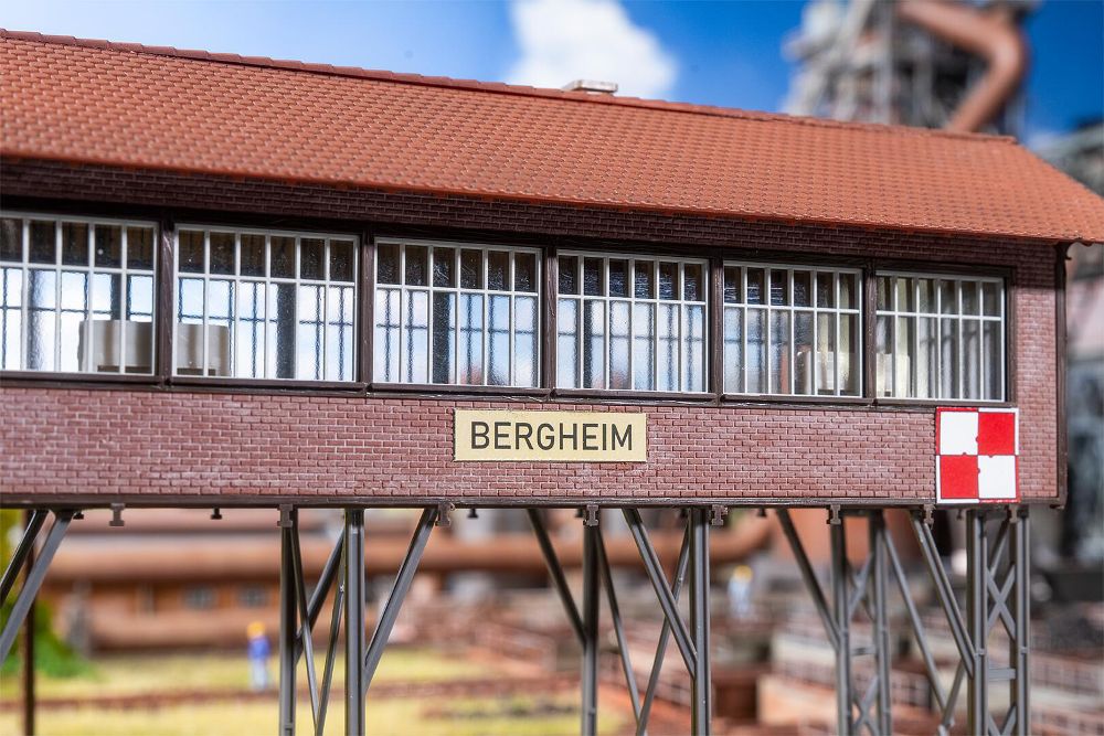 Faller 120090 Stellwerk Bergheim 1:87 Spur H0 Bausatz NEU OVP