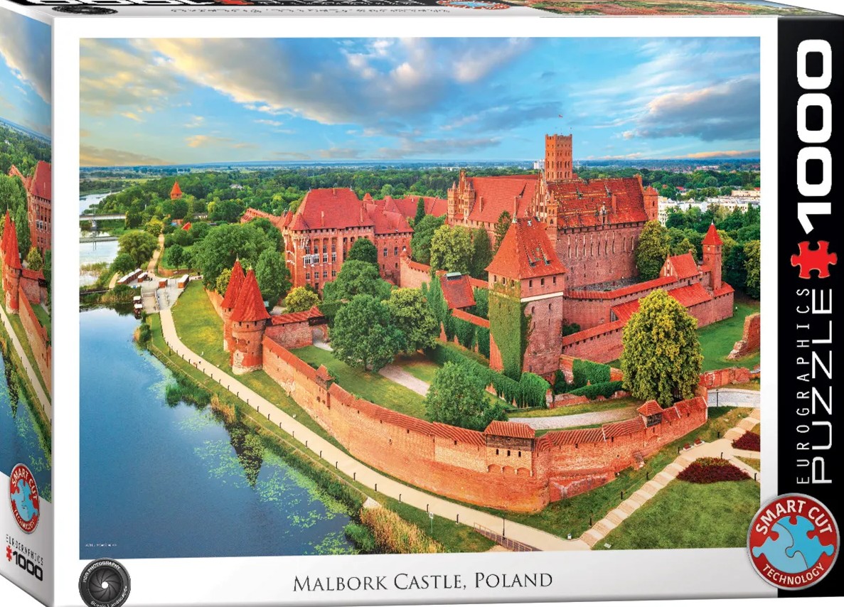 EUROGRAPHICS 6000-6173 Malbork Schloss, Polen 1000 Teile Puzzle NEU OVP