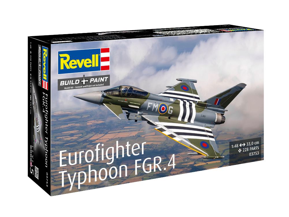 Revell 03753 Eurofighter Typhoon FGR.4 1:48 Bausatz NEU OVP