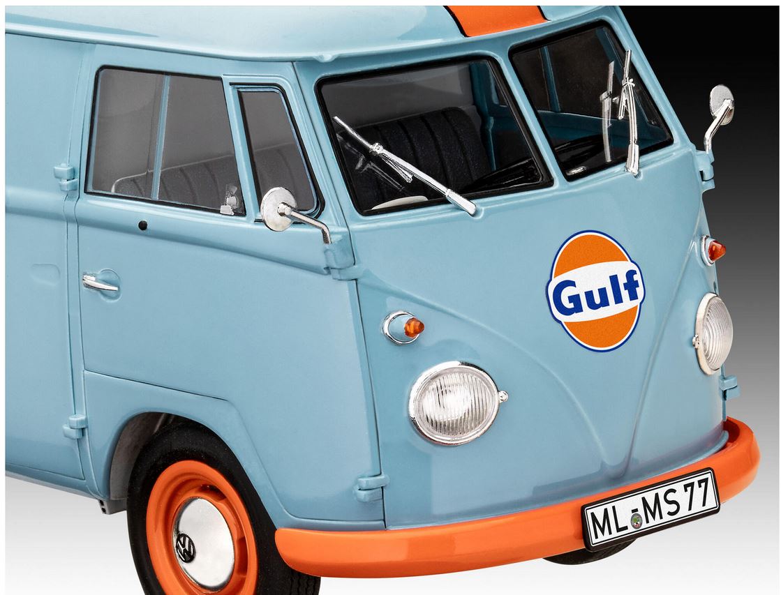 Revell 07726 VW T1 panel van Gulf 1:24 Modellbausatz Neu OVP