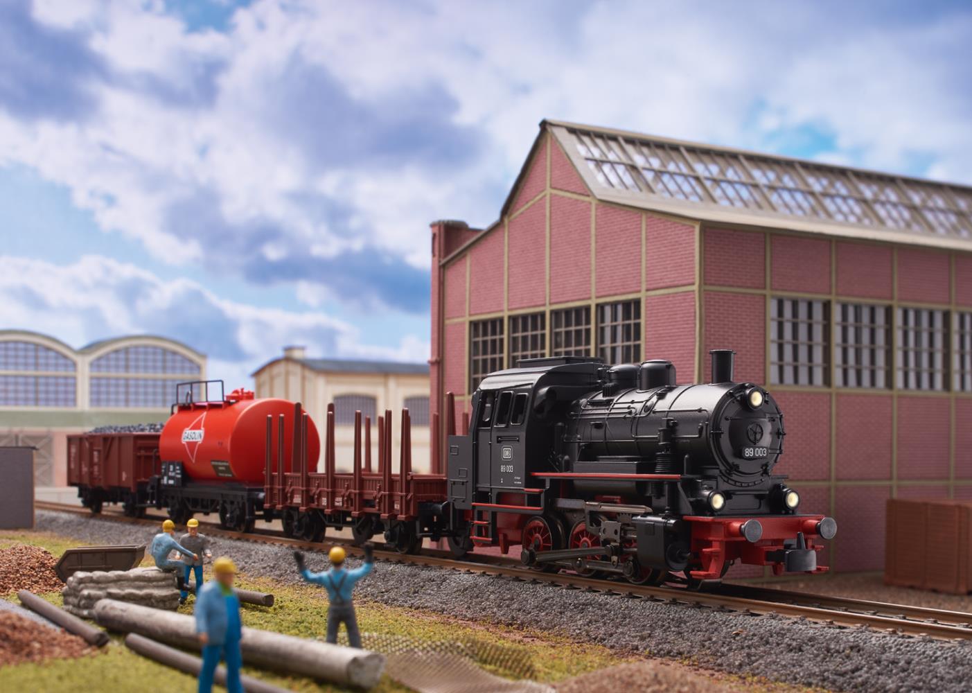 Märklin 29890 Digital-Startpackung Güterzug mit BR 89.0 1:87 Spur H0