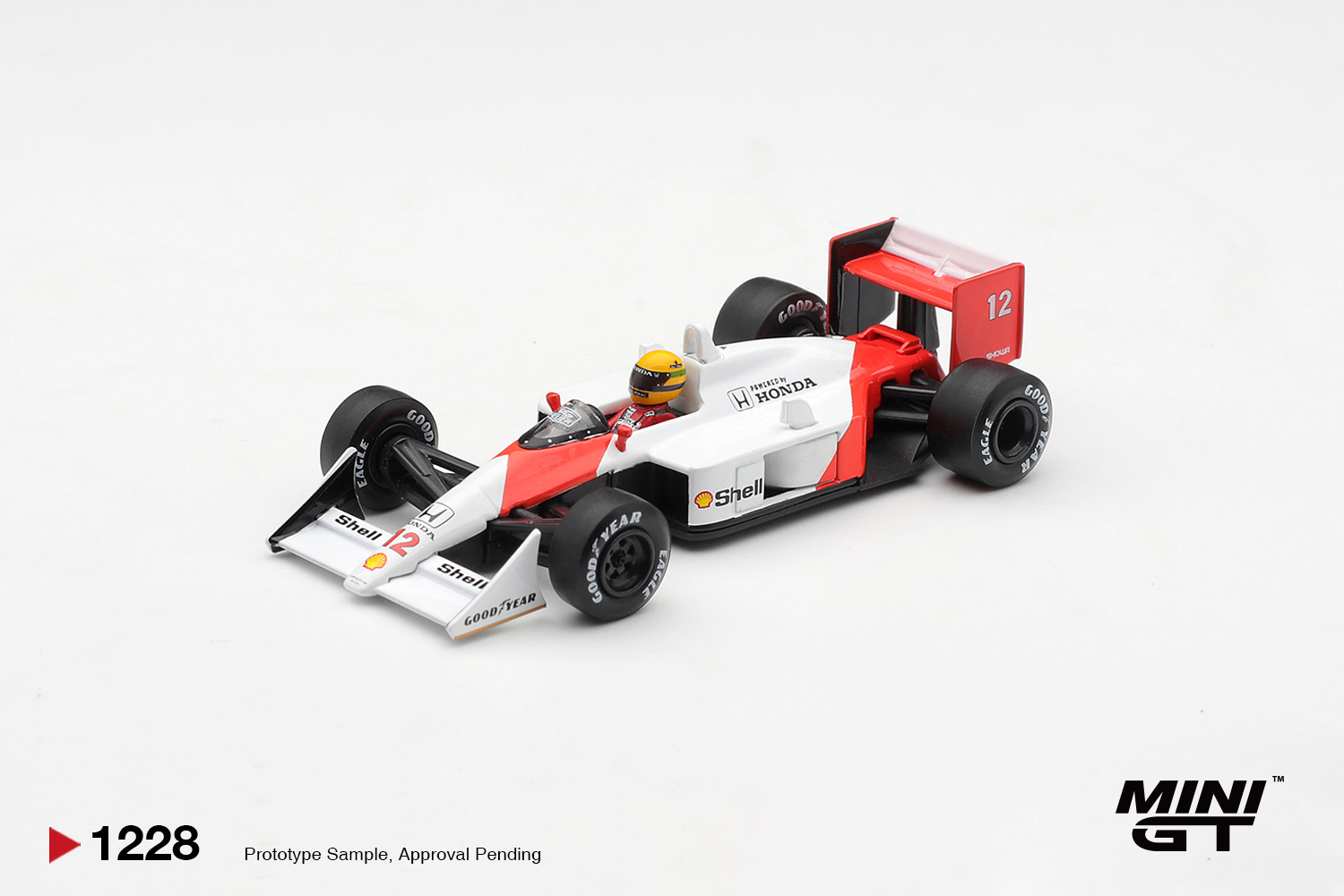 Mini GT 1228 1:64 MCLAREN MP4/4 #12 AYRTON SENNA 1988