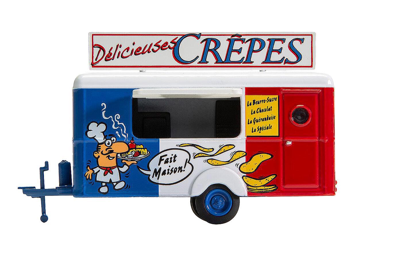 Faller 182301 Verkaufswagen Crêpes 1:87 Spur H0 Fertigmodell NEU