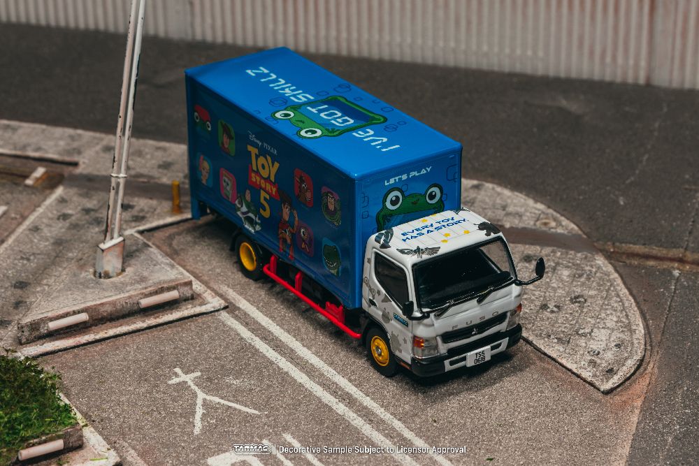 Tarmac Works T64T-TL002-TS 1/64 Mitsubishi Fuso Canter Toy Story 5