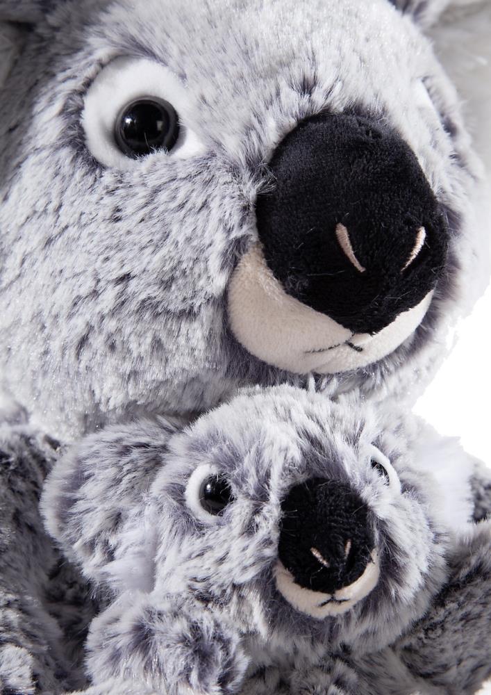 Heunec 247673 Misanimo Koala Bär sitzend mit Kind 27 cm Plüsch/Stoff