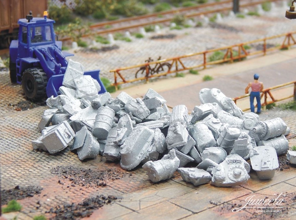 Juweela 28184 Metallschrott Alu, 30g (Miniatur)