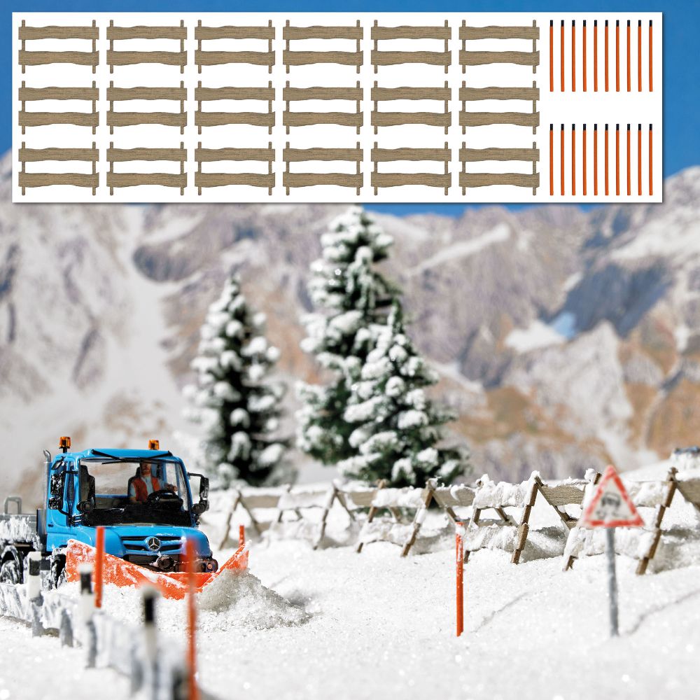 Busch 1120 Schneefangzäune