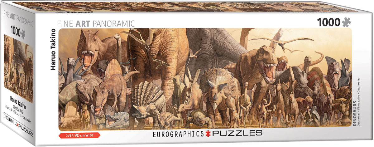 EUROGRAPHICS 6010-4650 Dinosaurier Collage 1000 Teile Puzzle