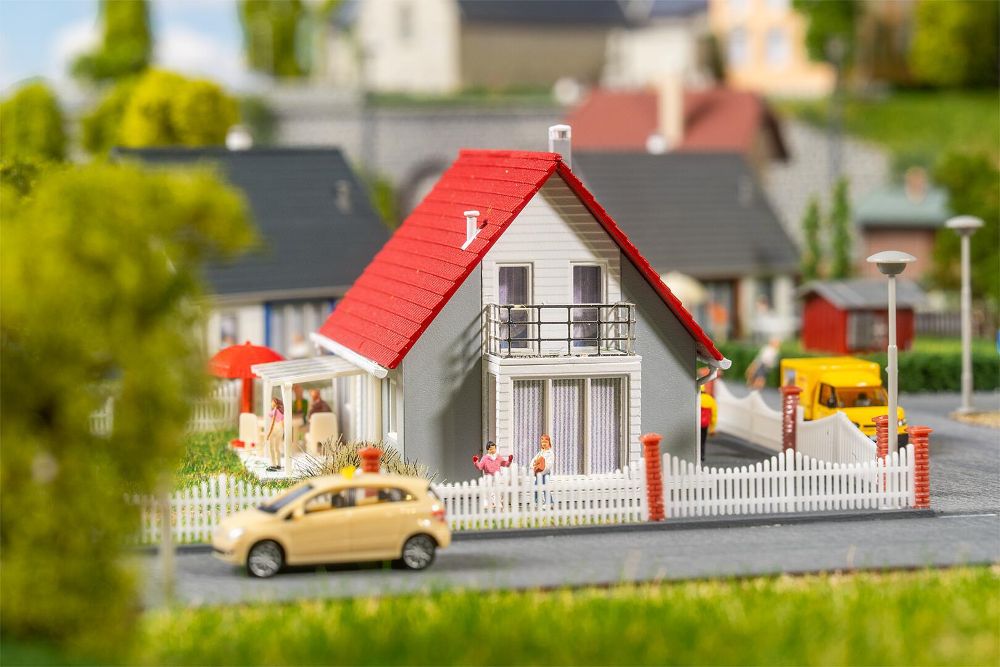 Faller 232148 2 Einfamilienhäuser 1:160 Spur N Bausatz NEU OVP