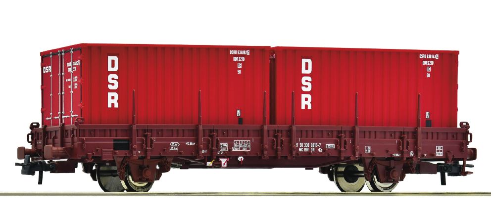 Roco 6600138 Schwenkrungenwagen Gattung Ks DR 1:87 Spur H0